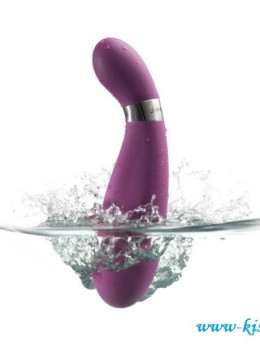 Интим товары (секс шоп) - Чувственный водонепроницаемый Вибромассажер Jimmyjane - Form 6 Vibrator Plum из интимшопа