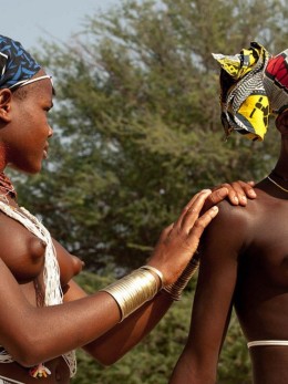 Голые девушки африканских племен