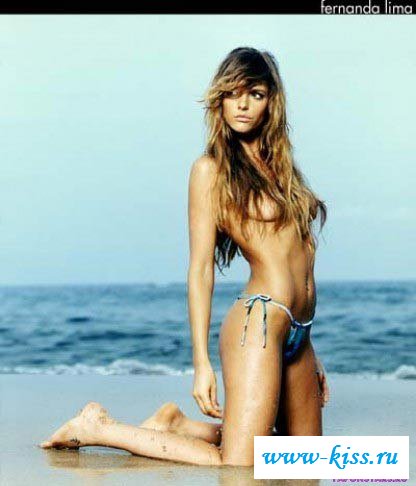 Женственная обнаженная Фернанда Лима - голые знаменитости