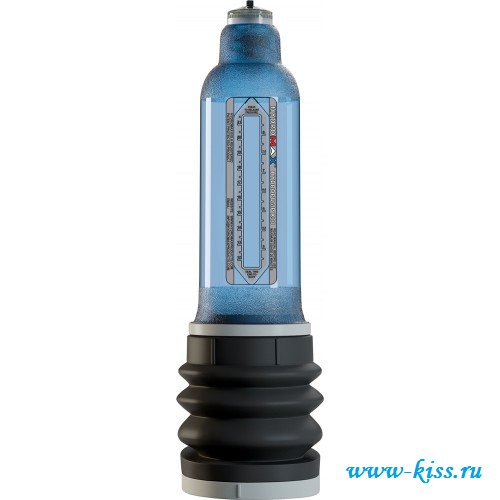 Сексшоп заботится о мужчинах товаром гидронасос Bathmate Hydromax X40 Aqua Blue для увеличения члена 