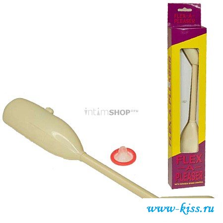 Эффектный вибростимулятор Flex-A-Pleaser наслаждение от интимшопа