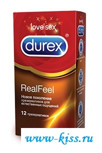 Естественные ощущения с презервативами Durex RealFeel (12 шт.) из интимшопа