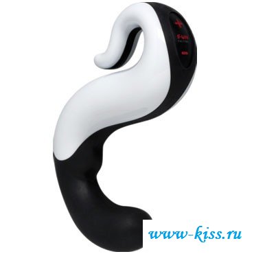 Товар для взрослых Вибростимулятор Fun Factory DeLight, цвет бело-черный от секс шопа