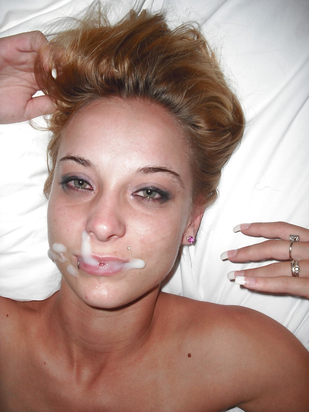 Обконченные лица селфи