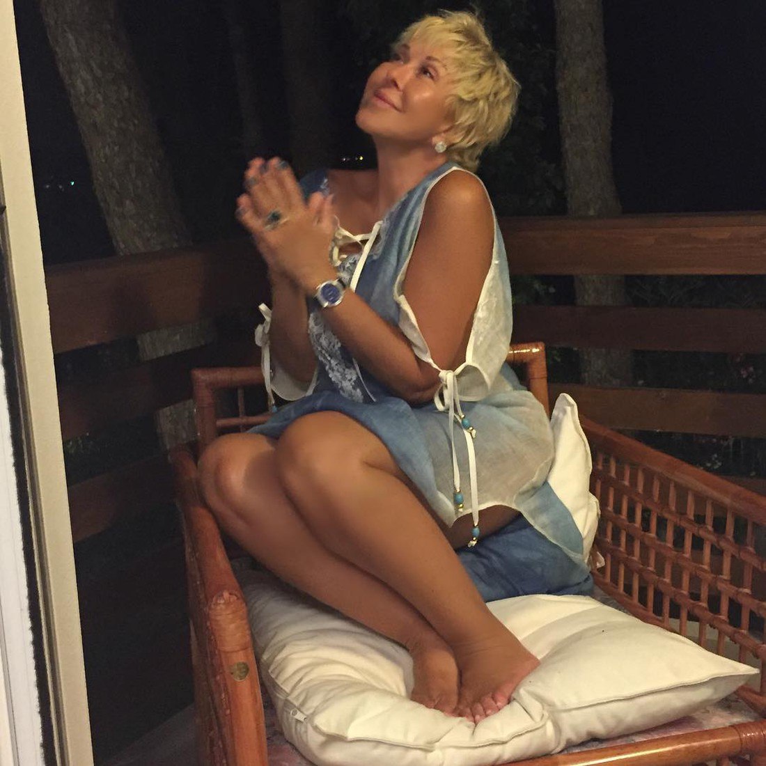 Любовь Успенская ступни