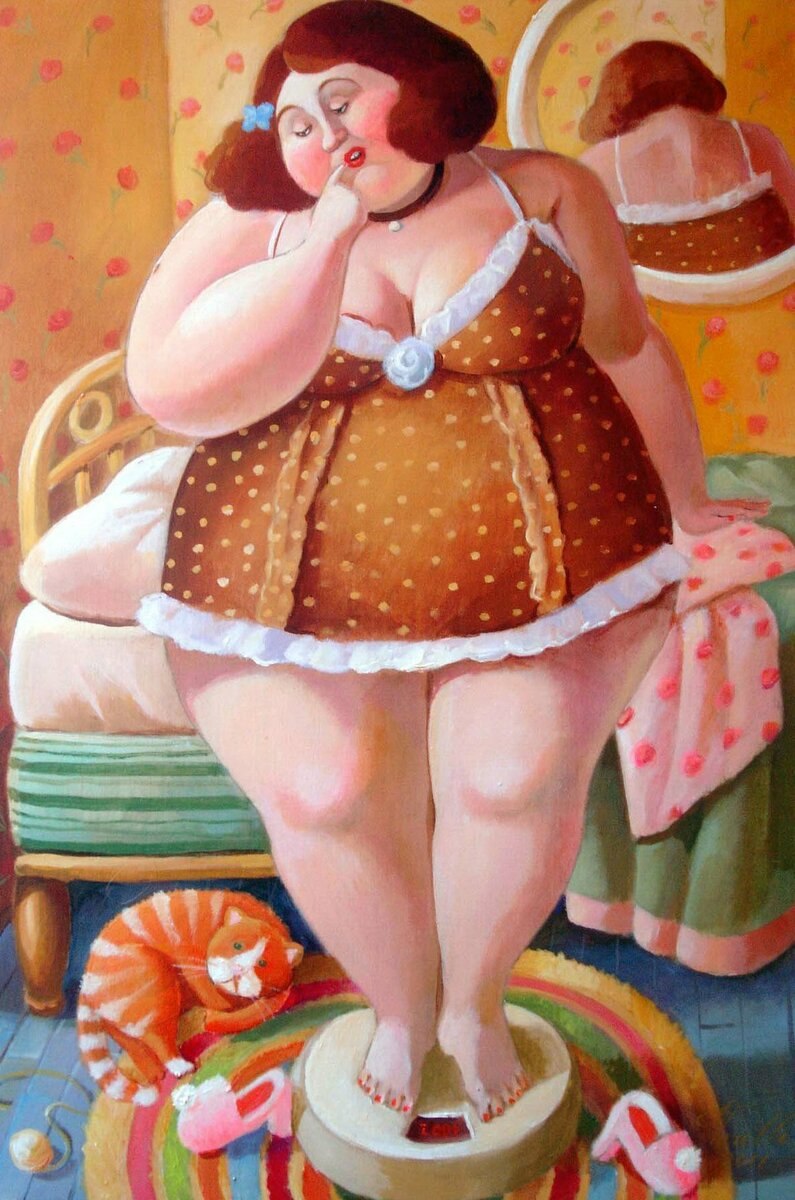 Жирная еврейка