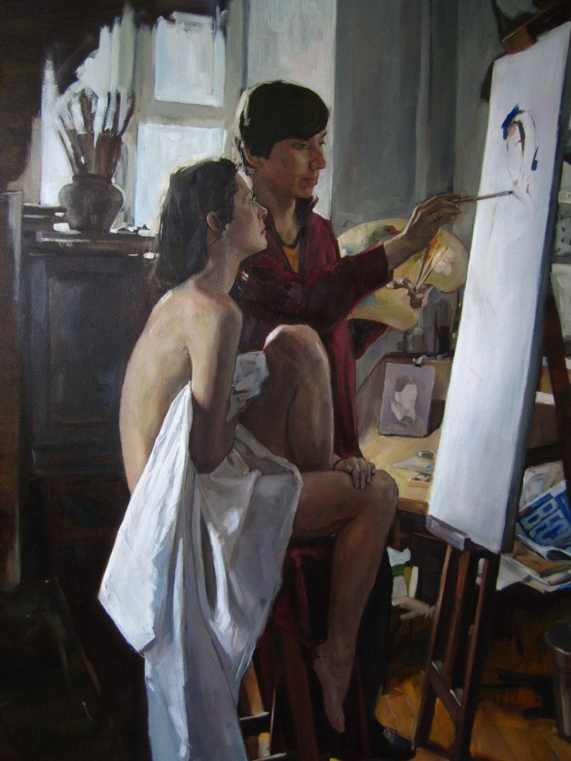 Любвеобильная девушка