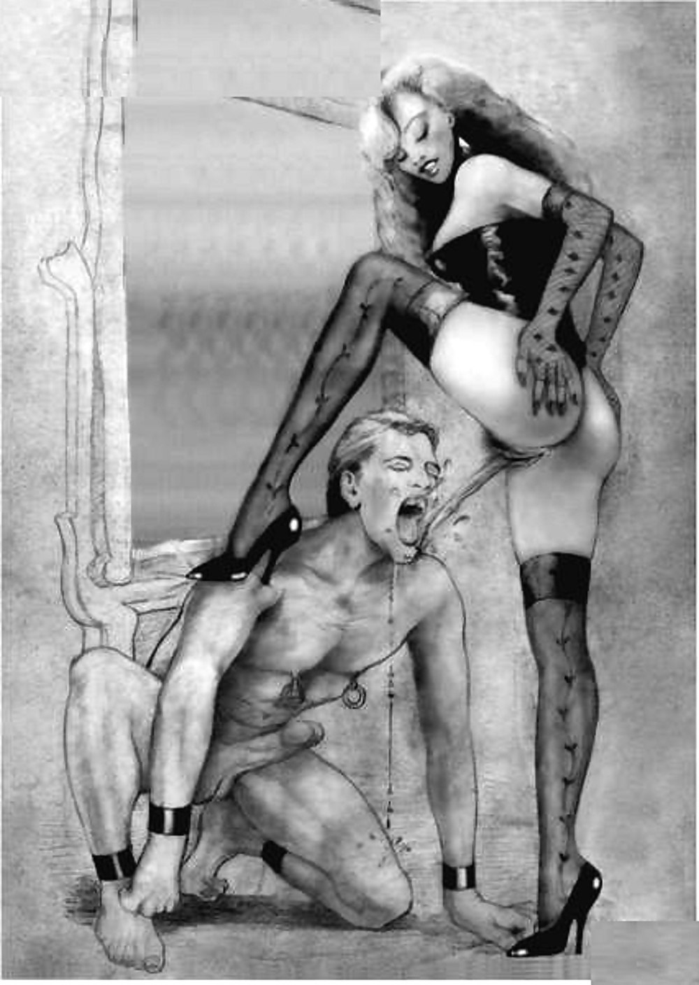 Женская доминация золотой дождь