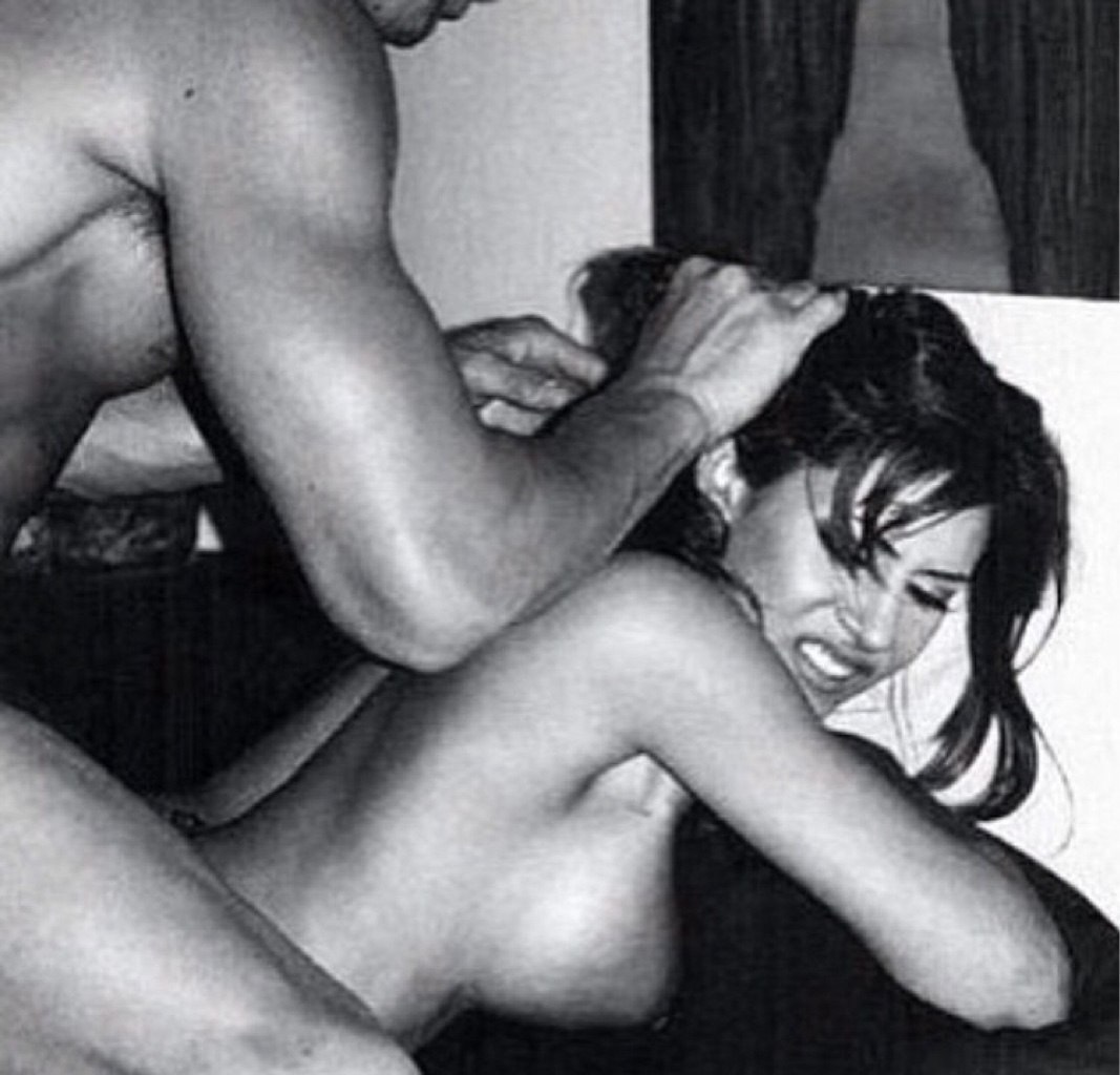 Жесткий трах черно белое