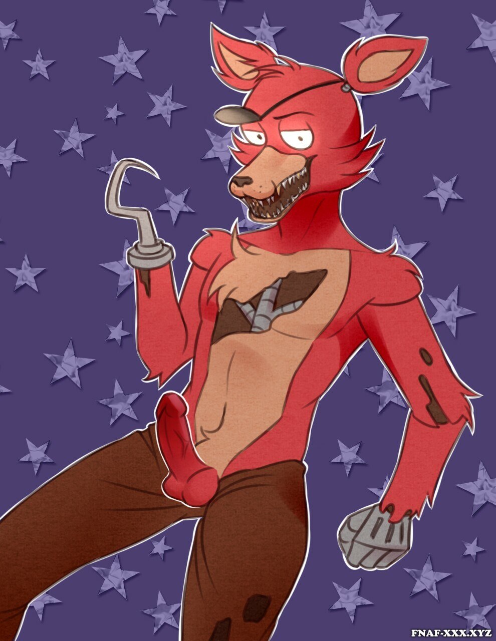 Фредди ФНАФ голый член