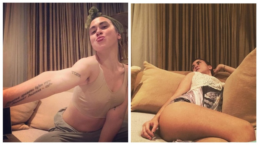 Татьяна Плаксина обнажилась