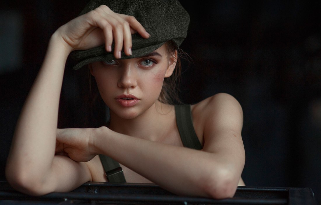 Вячеслав Щербаков, модель Kate Kostyanetskaya