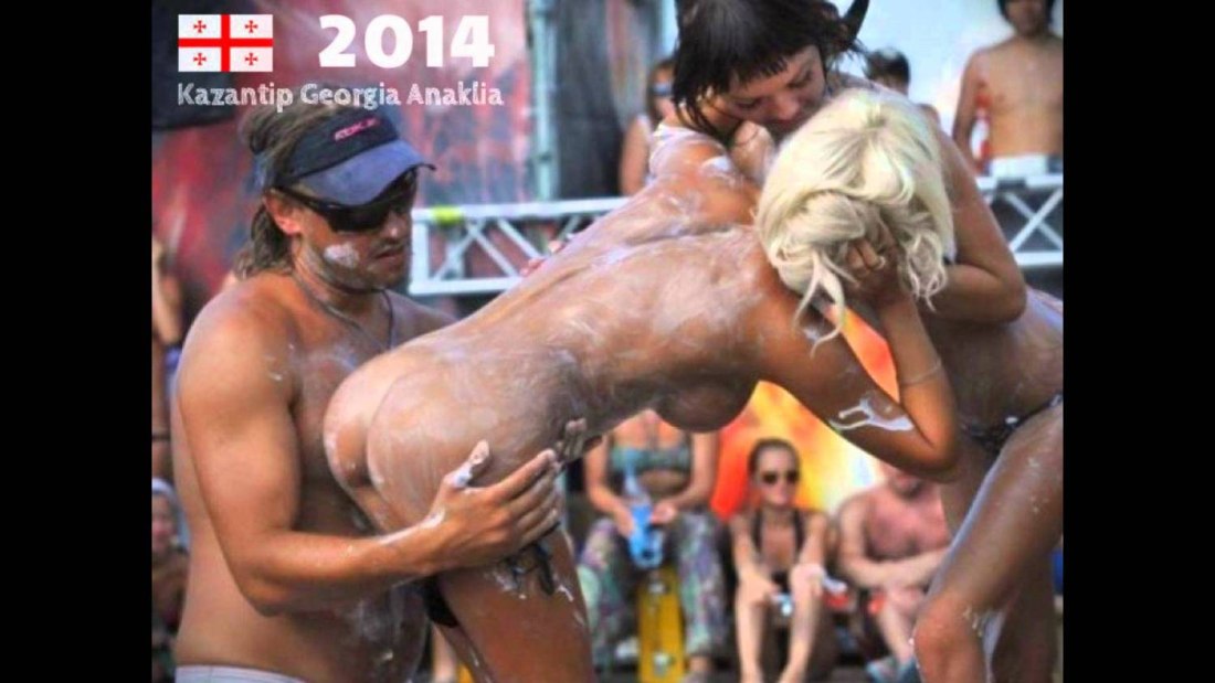 Красивые девушки Казантипа ню