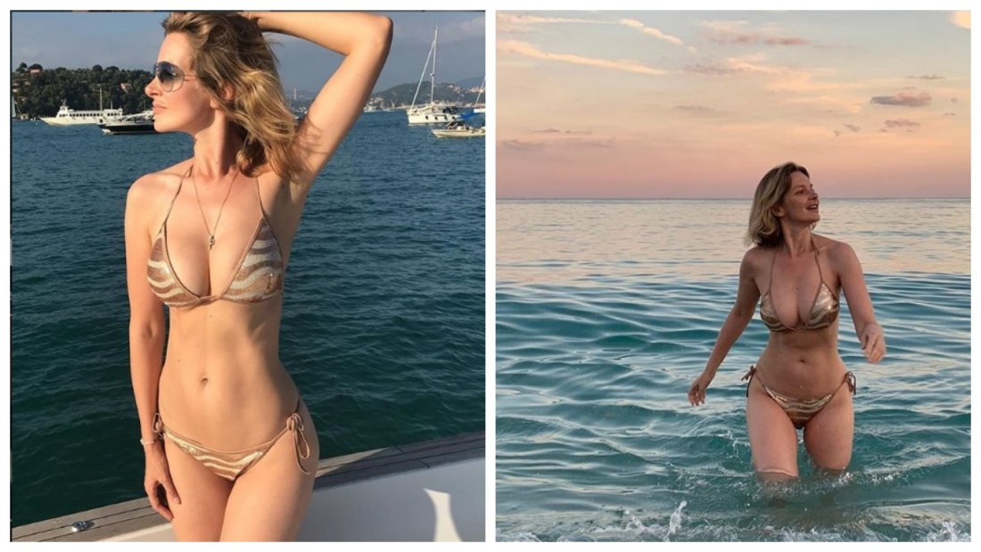 Александра Флоринская в купальнике