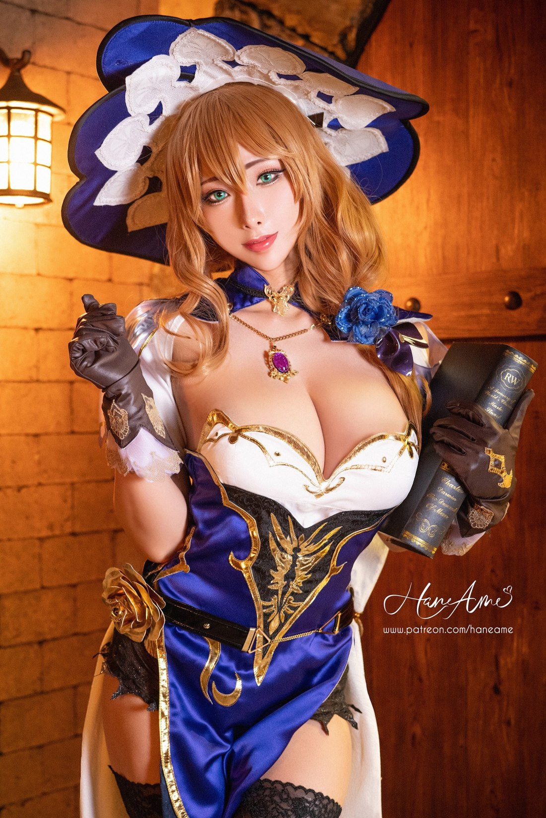 Мона Genshin Impact 18 арт