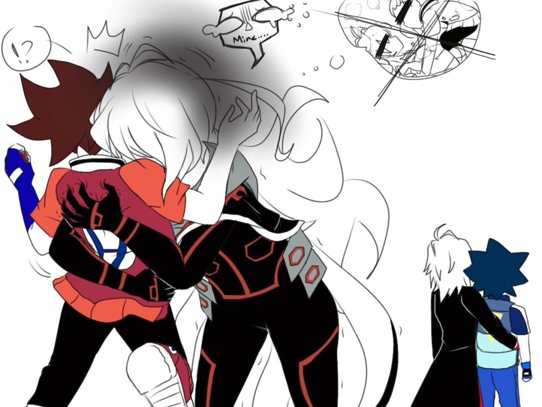 Руки Муками и Шу Сакамаки