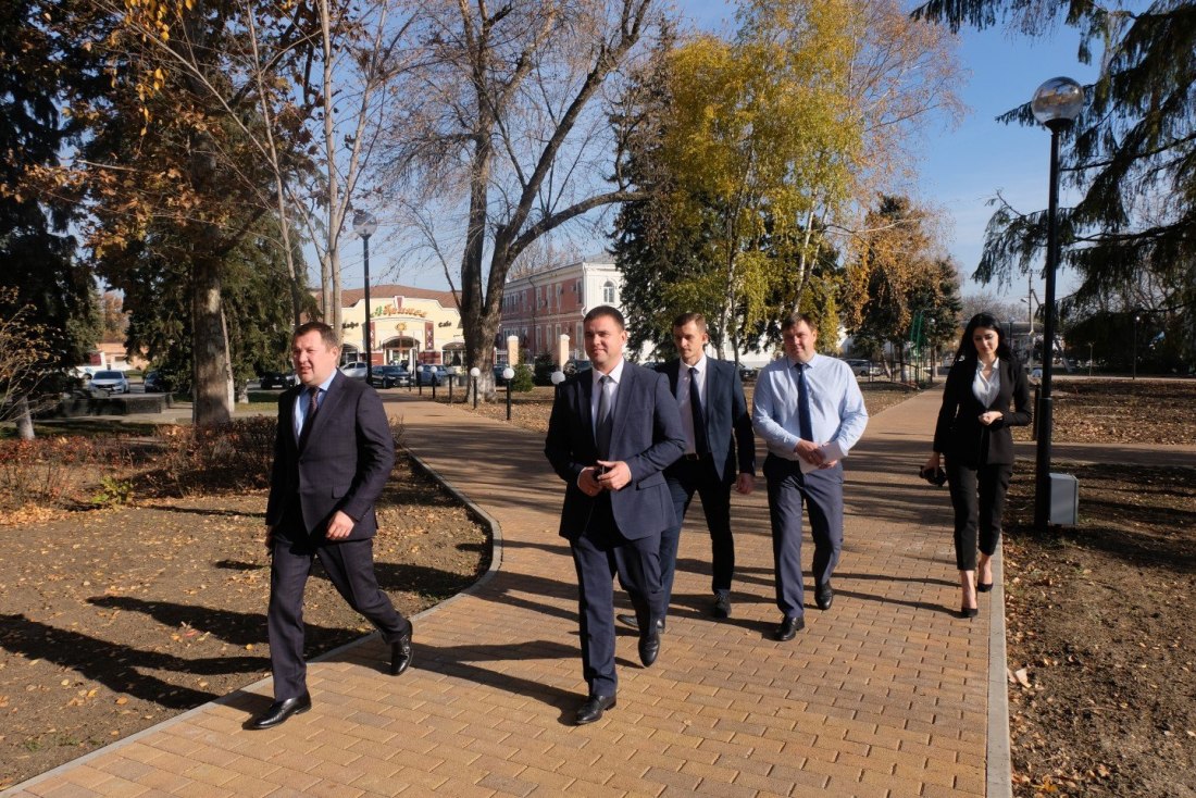 Новый парк станица Павловская