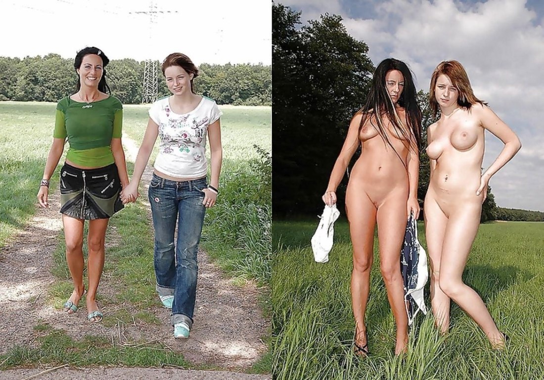 Голые женщины без одежды