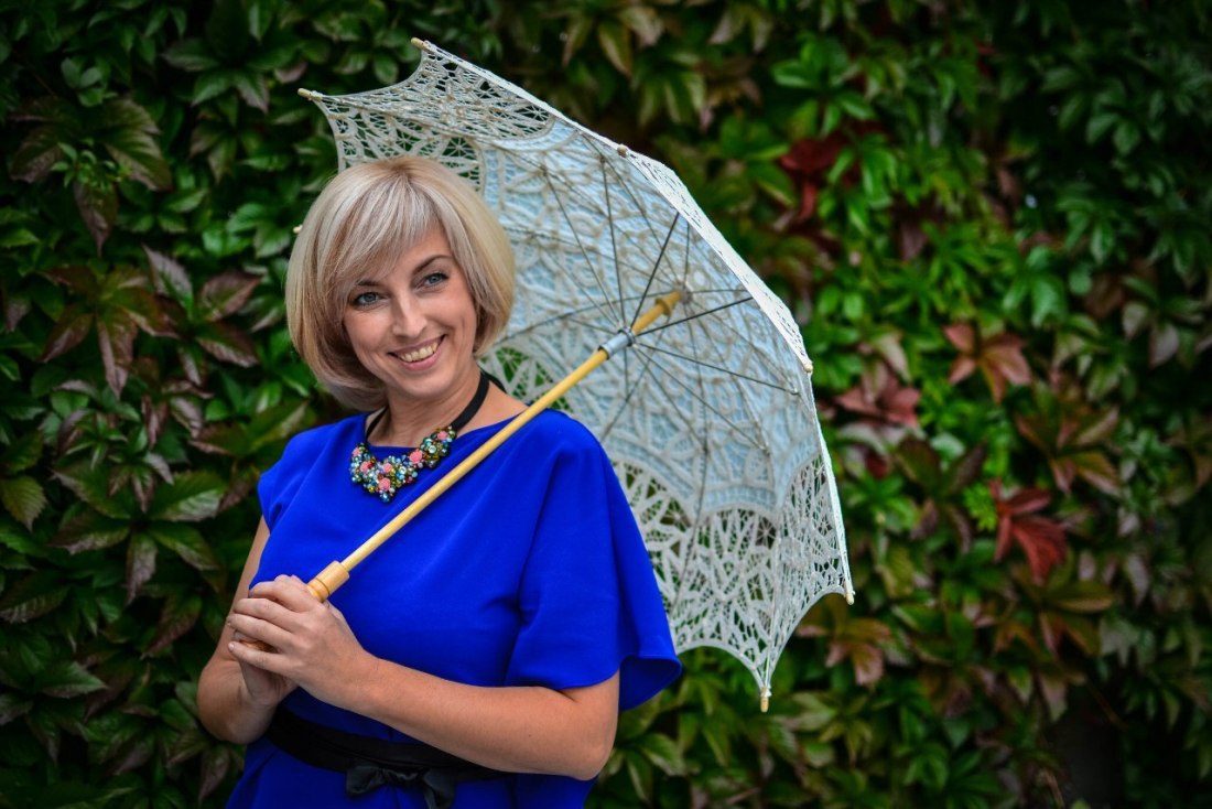 Евгения Феофилактова на пляже