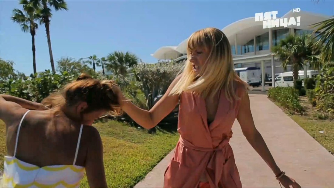 Леся Никитюк трусы в Орел и Решка