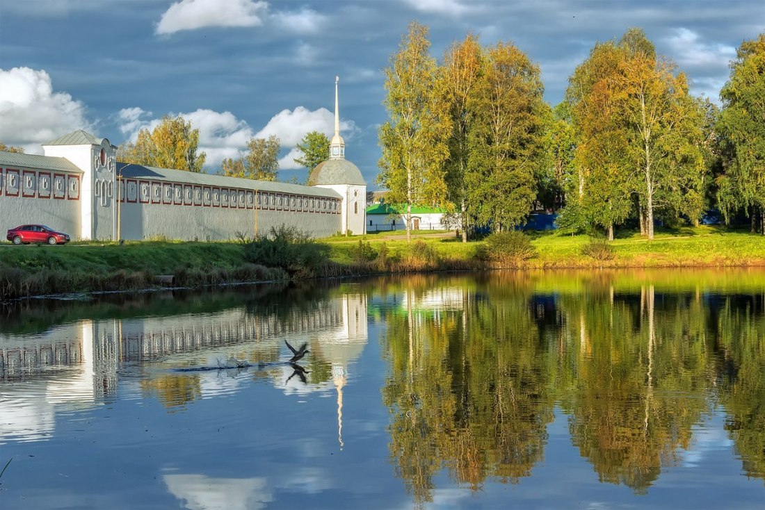 Природа города Тихвин