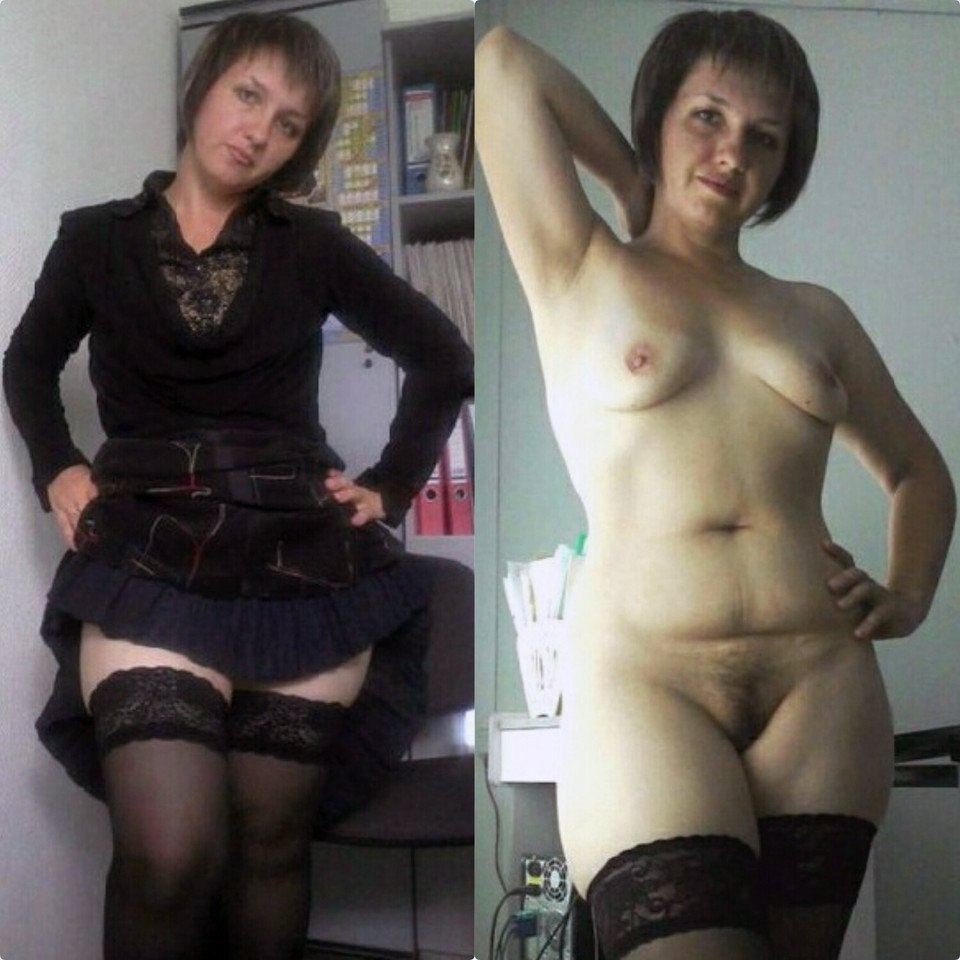 Одетая раздетая учительница