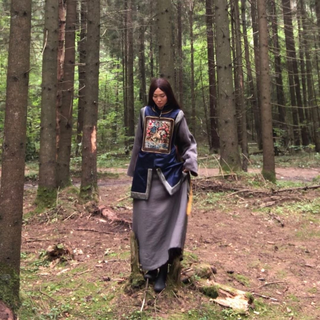 Евгения Манджиева модель Vogue