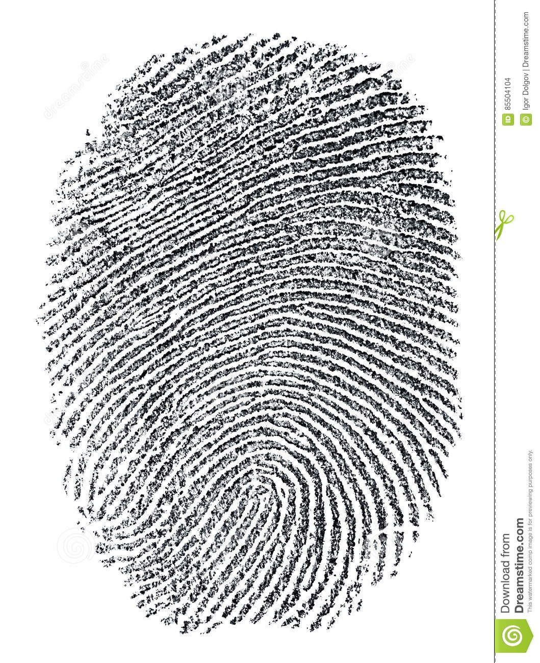 Отпечатки пальцев для преступников