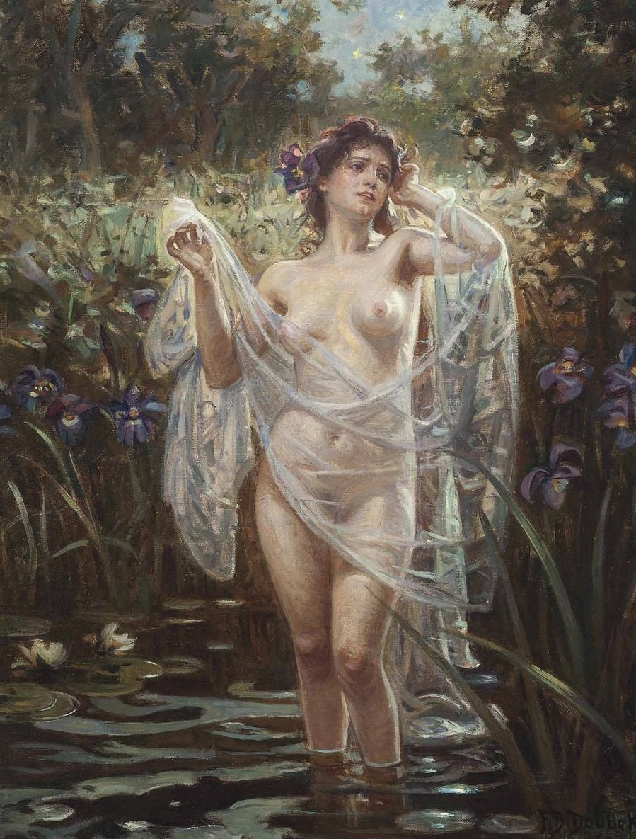 Женский образ в живописи ню