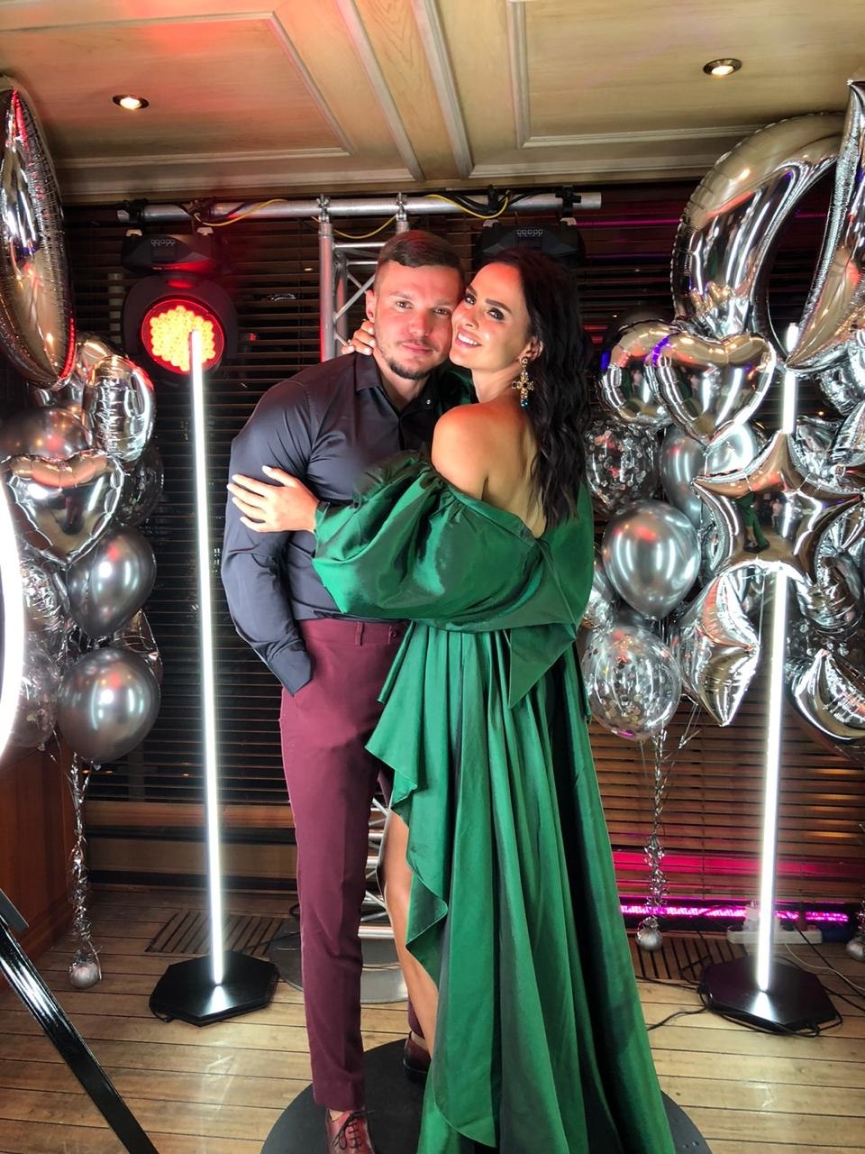 Романец и Гусев фотосессия в белье