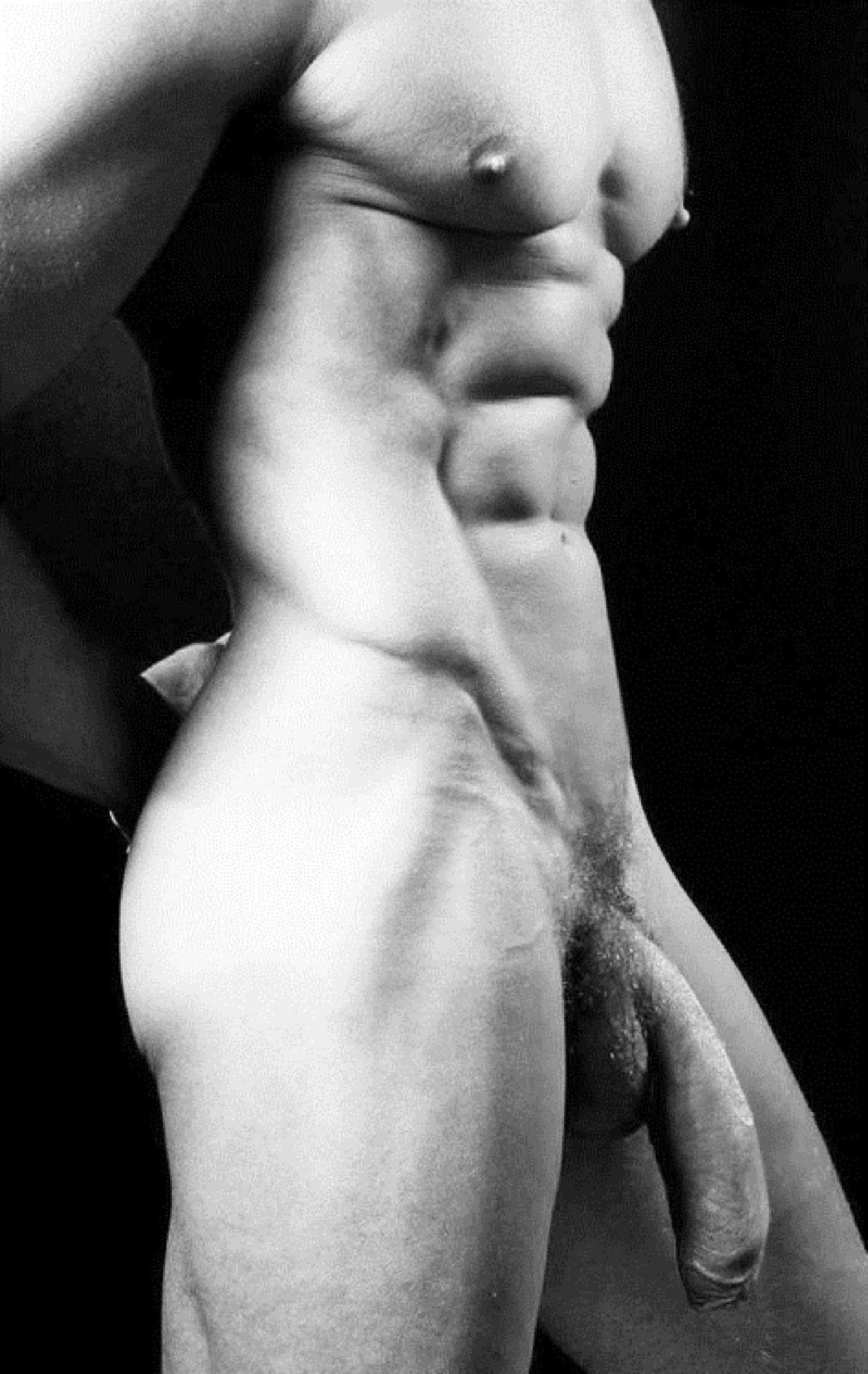 Дэвид Ганди голый член