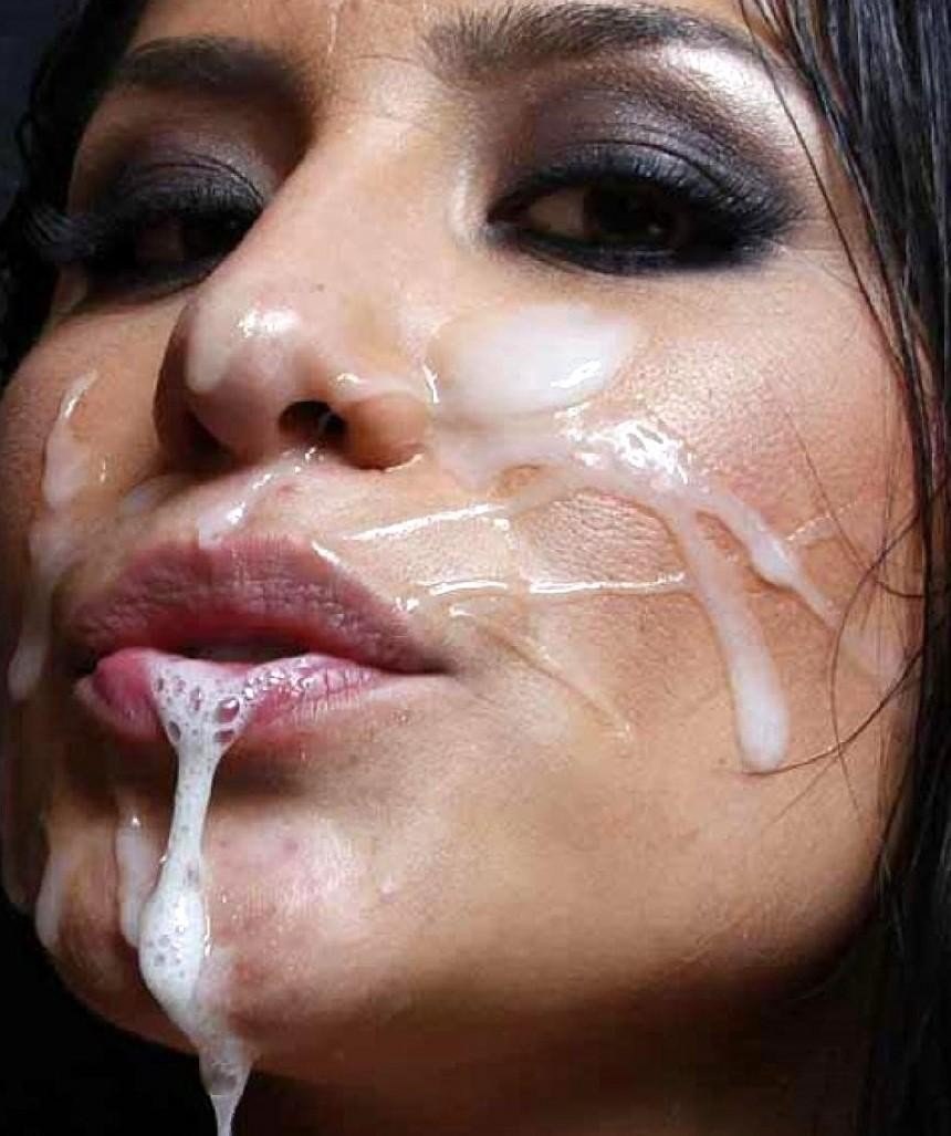 Kayden Kross кончили на лицо