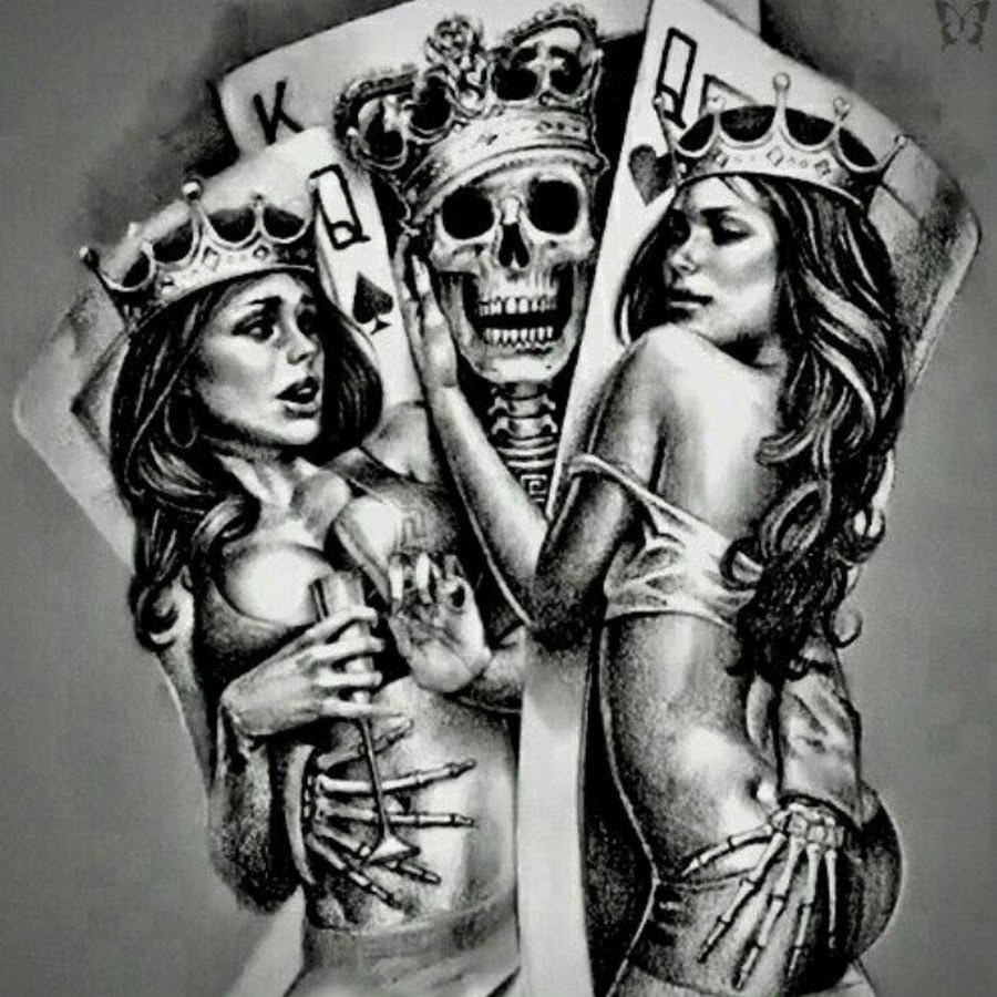 Тату Чикано Покер