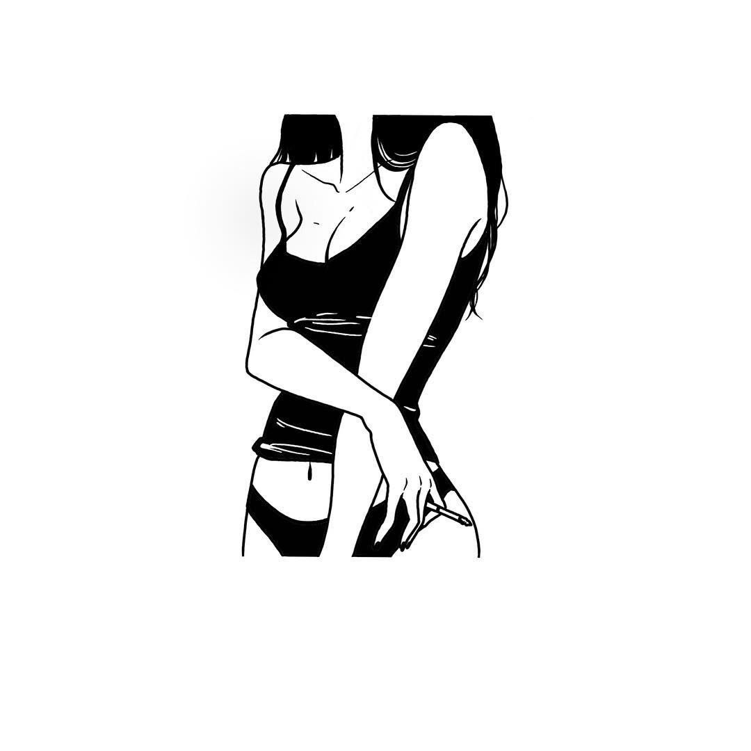 Эскизы тату для девушек Минимализм