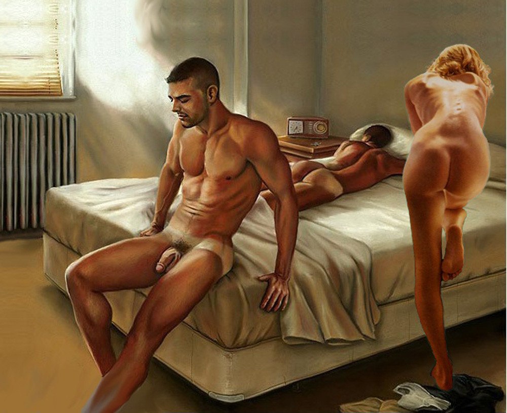 Эротические рисунки парней