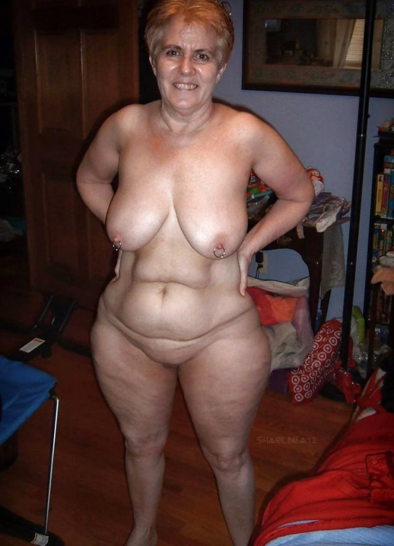 Голые пожилые толстушки