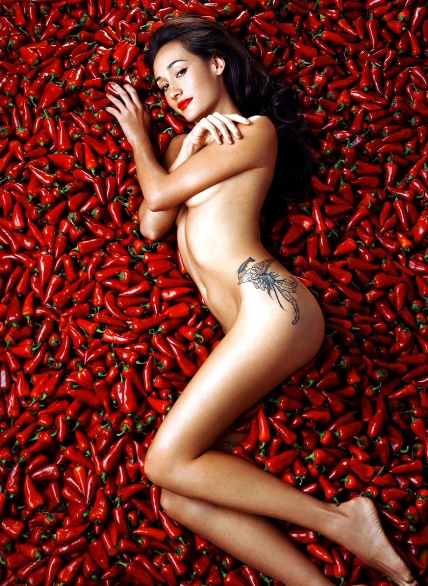 Мэгги кью голая