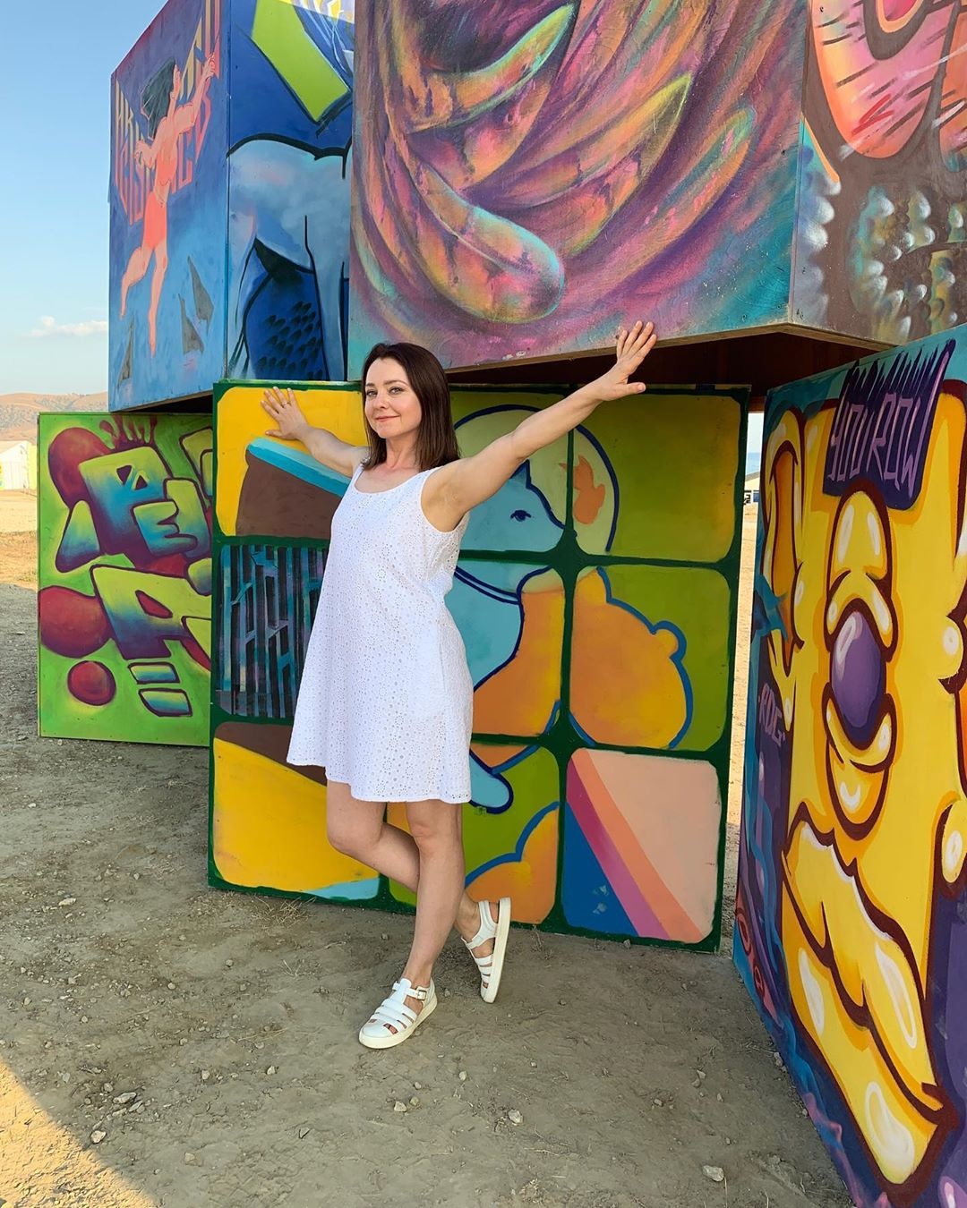 Валентина Рубцова на пляже