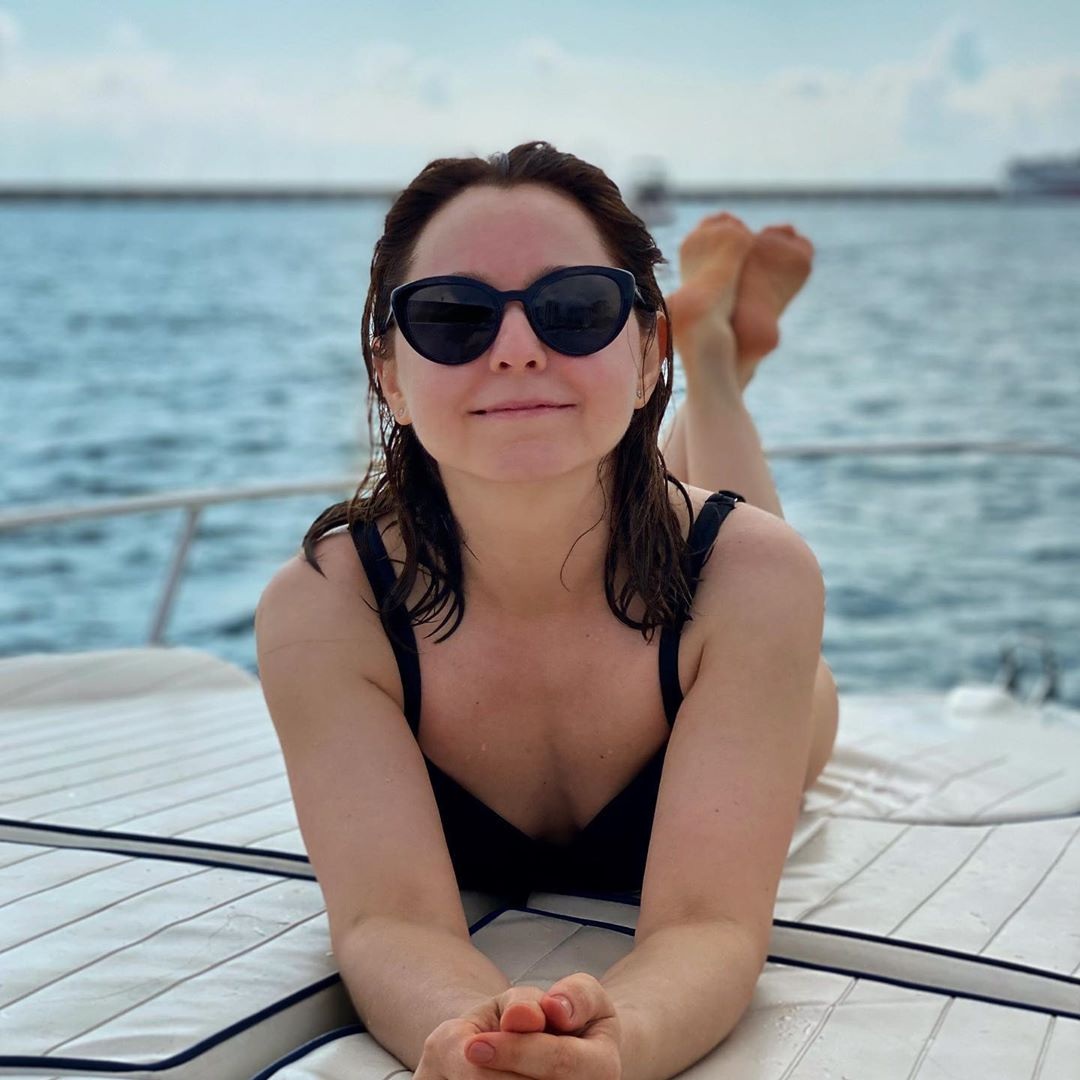 Валентина Рубцова в купальнике