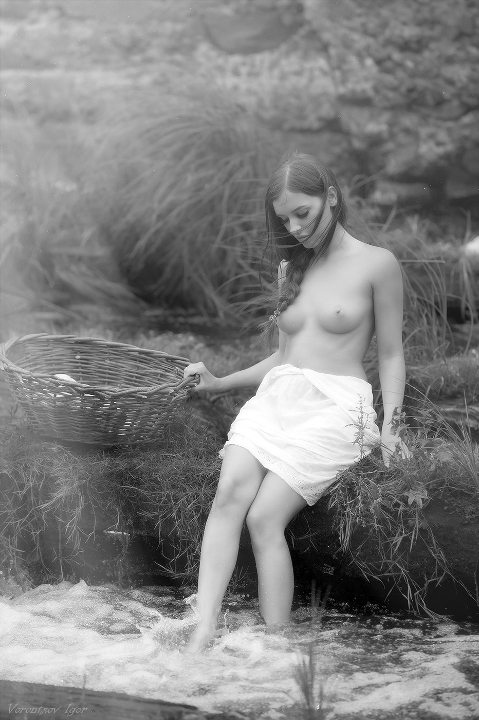 Урсула Блаут 1970 ню Винтаж