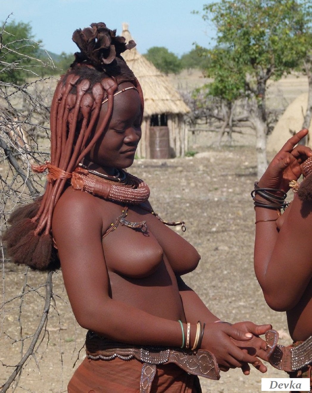 Красавицы племени Химба
