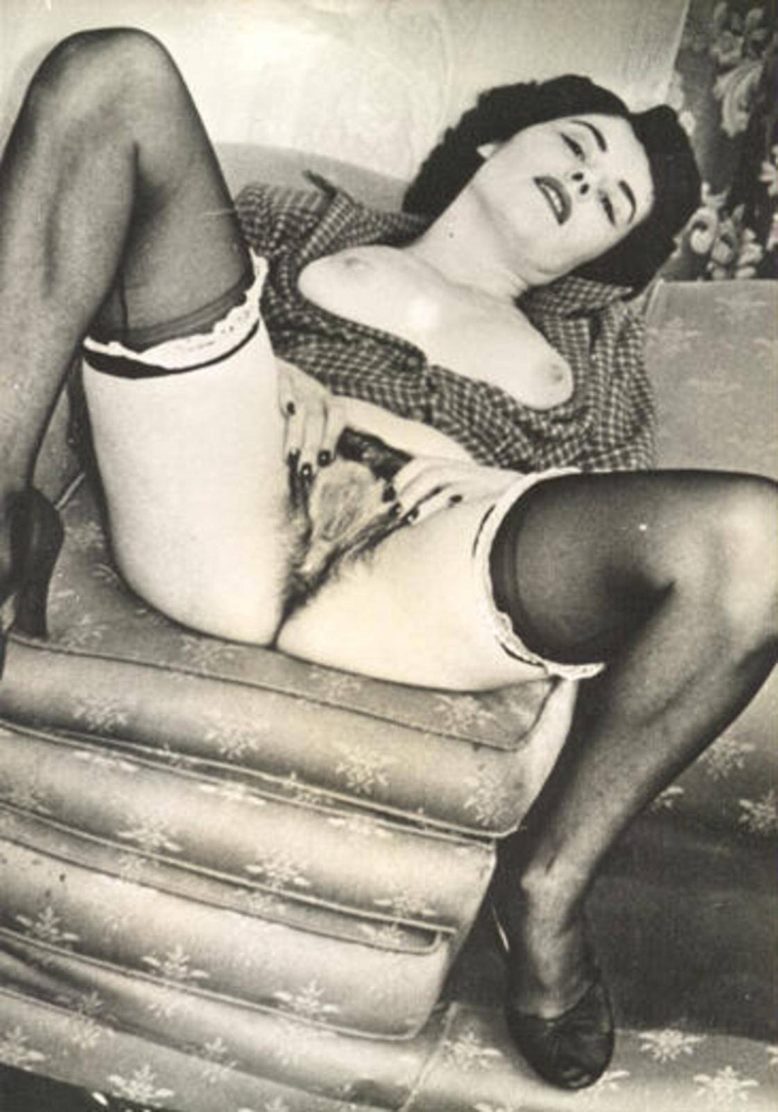 Ретро волосатые в трусах