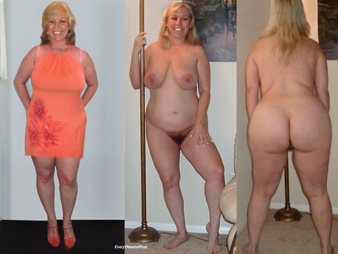 Одетые и раздетые толстые