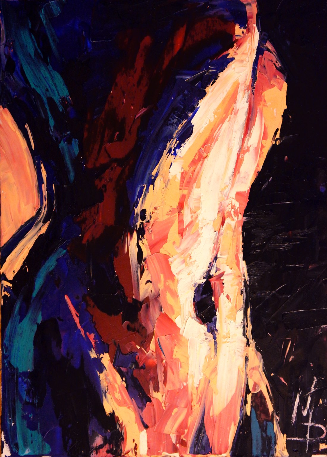 Абстрактные женские фигуры живопись