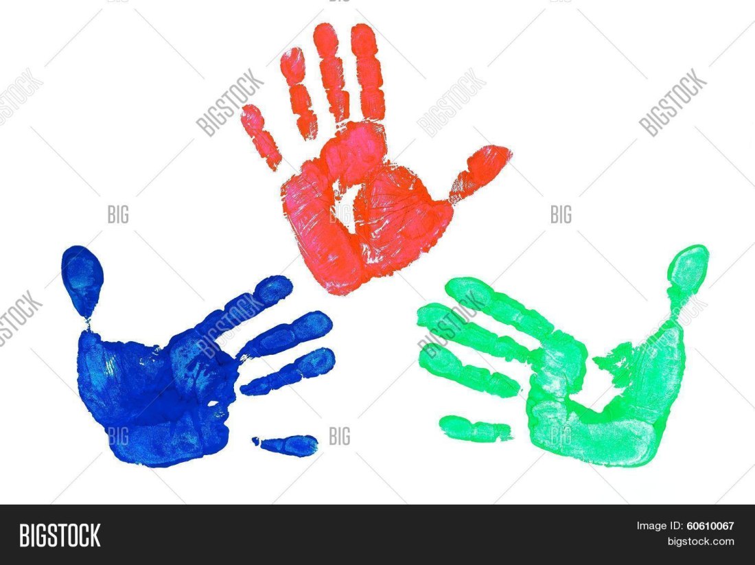 Парные Отпечатки рук