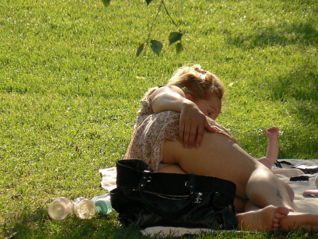 Подсмотренное за женщинами на природе