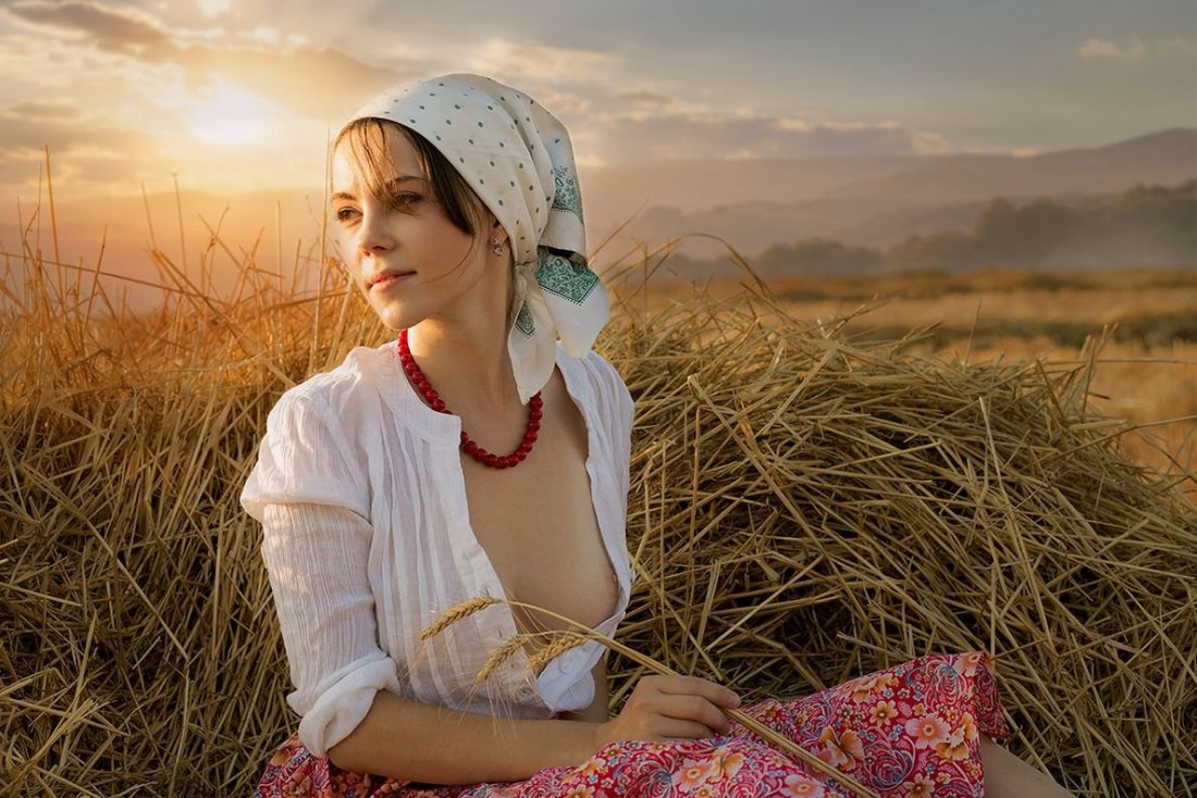 Голые Деревенские девки