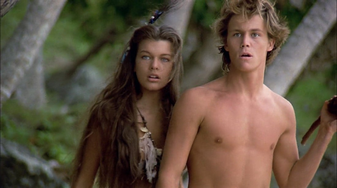 Мила Йовович голубая Лагуна голая