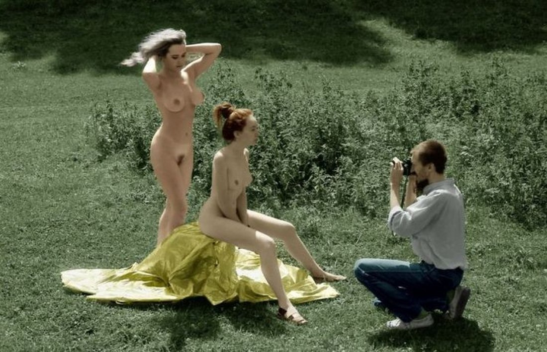 Обнажение перед фотографом