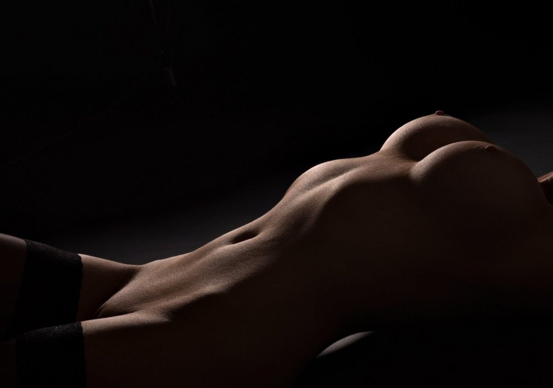 Красивое голое женское тело